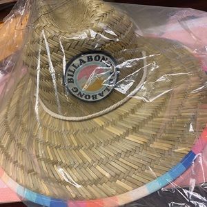 Brand new Billabong straw sun hat